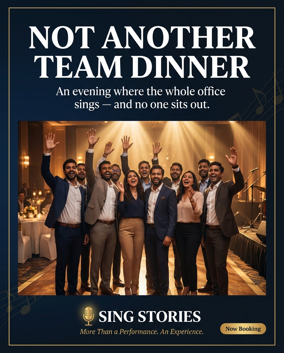 Corporate ad — Not Another Team Dinner